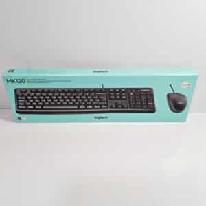 Logitech Wired Keyboard and Mouse Set MK120 Bulgarian Layout - USB Plug and - UnityJ-UK